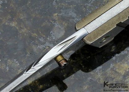 Jose de Braga Custom Knife Machined Titanium Slip Joint - Image 6