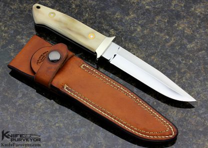 Bob Loveless Custom Knife Nude Logo Riverside  Fighter - Image 3