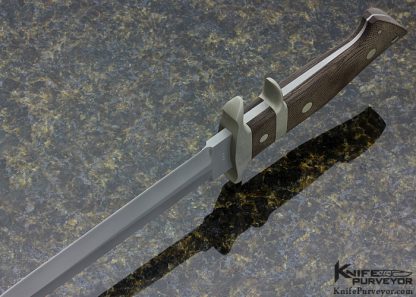 Harold Corby Custom Knife Subhilt Fighter - Image 6