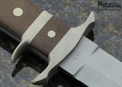 Harold Corby Custom Knife Subhilt Fighter - Image 4