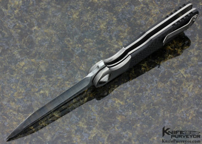 Eddie Baca Custom Knife Liong Mah Design "Remedy" Flipper - Image 5