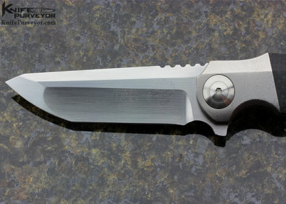 Eddie Baca Custom Knife Liong Mah Design "Remedy" Flipper - Image 2