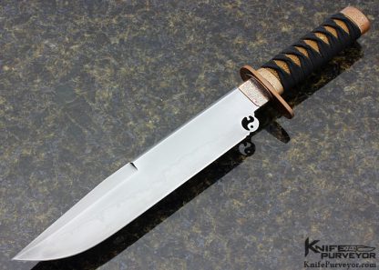 Alan Folts Custom Knife Oriental Bowie - Image 2