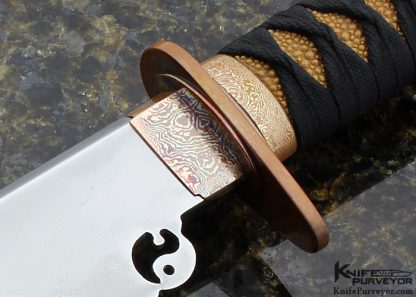 Alan Folts Custom Knife Oriental Bowie