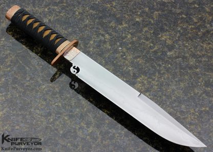 Alan Folts Custom Knife Oriental Bowie - Image 4