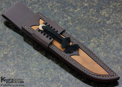 Alan Folts Custom Knife Oriental Bowie - Image 7