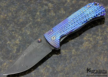 Les George Custom Knife FM1 Mokuti