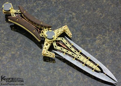 Van Barnett Custom Knife IMA "Illusion Machine Art" Fixed Blade - Image 4