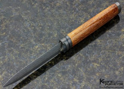 Anders Hogstrom Custom Knife Sole Authorship Damascus Dagger - Image 5