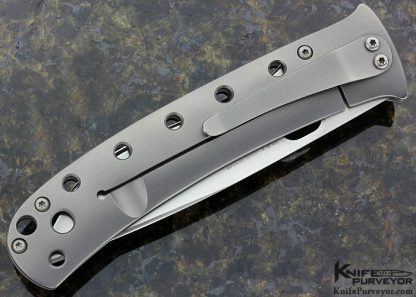 Tom Mayo Custom Knife Talonite And Titanium "TNT" Frame Lock - Image 4