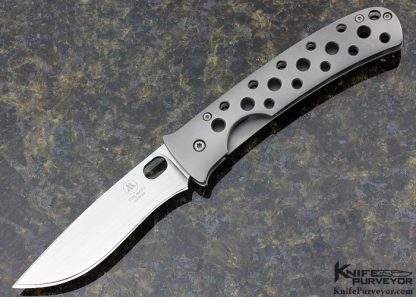 Tom Mayo Custom Knife Talonite And Titanium "TNT" Frame Lock