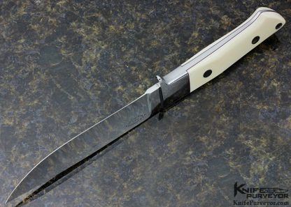 Bob Loveless Custom Knives #2 Straight Hunter with Extended Bolster - Image 6