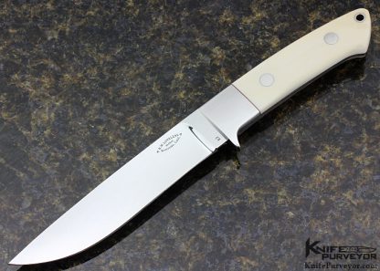 Bob Loveless Custom Knives #2 Straight Hunter with Extended Bolster