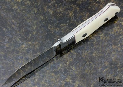 Bob Loveless Custom Knife #2 Drop Point Hunter with Extended Bolster - Image 6