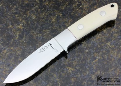 Bob Loveless Custom Knife #2 Drop Point Hunter with Extended Bolster