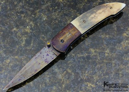 Rick Dunkerley Custom Knife Sole Authorship Damascus