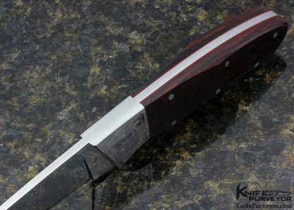 Arpad Bojtos Custom Knife Engraved Rosewood Hunter - Image 7