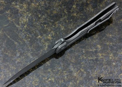 Ram Maramba Custom Knife Zero Knives "Habu Flipper" Titanium Frame Lock - Image 6