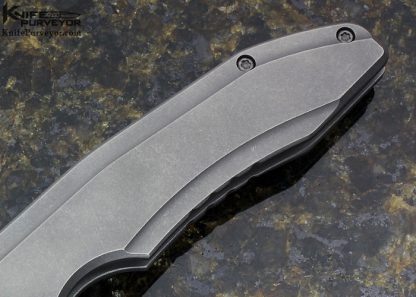 Ram Maramba Custom Knife Zero Knives "Habu Flipper" Titanium Frame Lock - Image 3