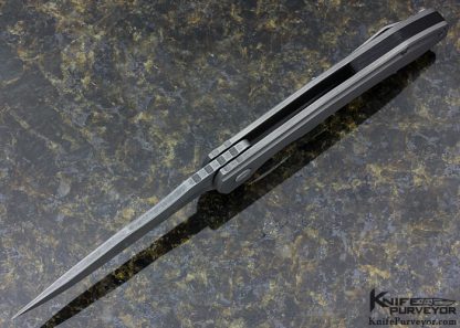 Ram Maramba Custom Knife Zero Knives "Habu Flipper" Titanium Frame Lock - Image 5