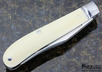 Mike Zscherny Custom Knife 2 Blade Trapper - Image 5