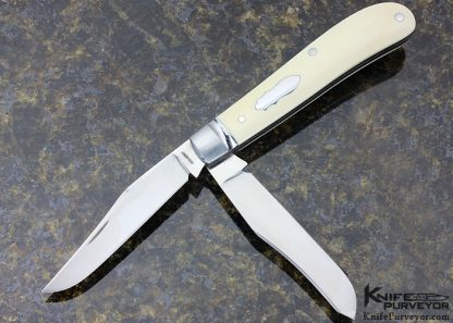 Mike Zscherny Custom Knife 2 Blade Trapper