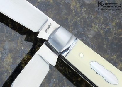 Mike Zscherny Custom Knife 2 Blade Trapper - Image 2