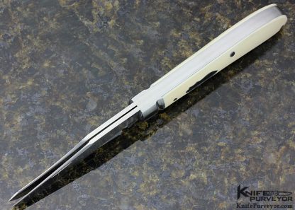 Mike Zscherny Custom Knife 2 Blade Trapper - Image 6