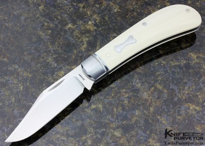 Mike Zscherny Custom Knife Lannys Clip Slip Joint