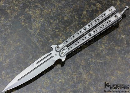 Darrel Ralph Custom Knife Venturi V82 "Holy Jesus" Bayonet Ground Blade