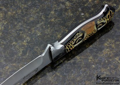 Gaetan Beauchamp Custom Knife Sole Authorship Scrimshawed - Image 6