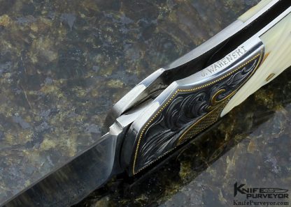 Joe Kious Custom Knife Engraved by Julie Warenski - Image 9