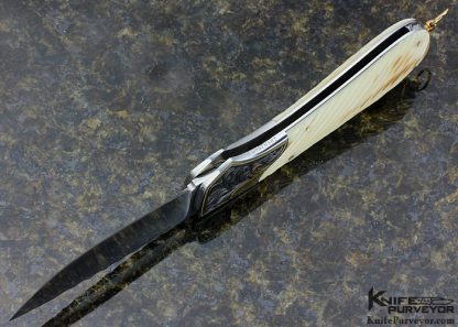 Joe Kious Custom Knife Engraved by Julie Warenski - Image 8