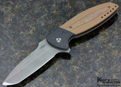 Peter Carey Custom Knife Cayman XL Linerlock Flipper