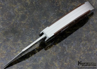 Joel Chamblin Custom Knife 5 Blade Jigged Bone Sowbelly Slipjoint - Image 6