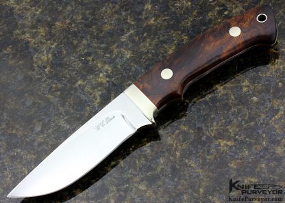 W.C. Davis Custom Knife Ironwood Hunter