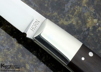 Jess Horn Custom Knife Micarta Lockback - Image 2