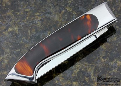 Charles Bennica Custom Knife 2006  "Occitanie" Model 110 mm. Exotic Material - Image 3