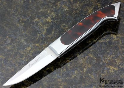 Charles Bennica Custom Knife 2006  "Occitanie" Model 110 mm. Exotic Material