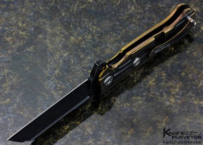 Andre De Villiers Custom Knife AdV 2014 Titanium Frame Lock Flipper Large Butcher - Image 7