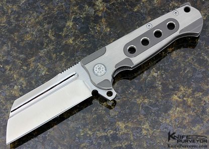 Andre De Villiers Custom Knife 2014 Adv Butcher Flipper Frame Lock