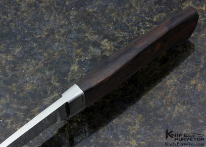 Dietmar Kressler Custom Knife Hidden Tang Walnut Drop Point Hunter #1 - Image 4