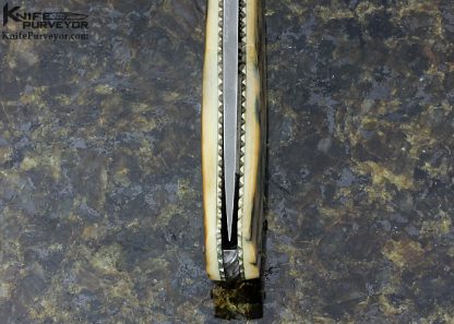 Ken Steigerwalt Custom Knife Damascus Lockback - Image 7