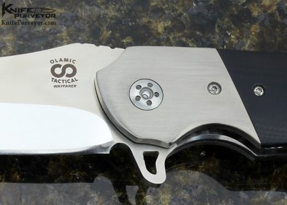 Olamic Cutlery Custom Knife Wayfarer Linerlock Flipper - Image 2