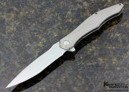 Gerry McGinnis Custom Knife Mini Intake Wave Flipper