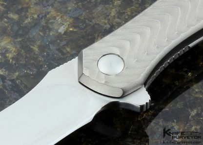 Gerry McGinnis Custom Knife Mini Intake Wave Flipper - Image 2