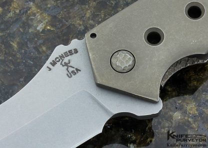 Jonathan Mcnees Custom Knife "Babybolt" Flipper - Image 2