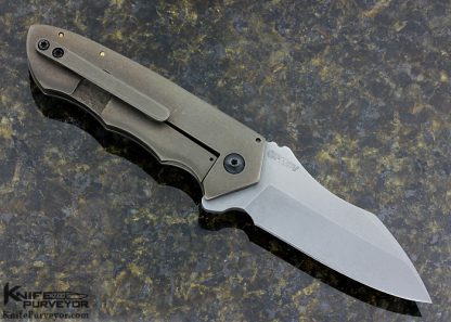 Jonathan Mcnees Custom Knife "Babybolt" Flipper - Image 3