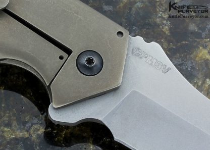 Jonathan Mcnees Custom Knife "Babybolt" Flipper - Image 4