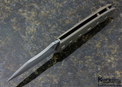 Jonathan Mcnees Custom Knife "Babybolt" Flipper - Image 5